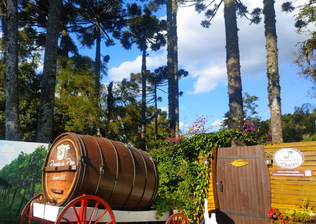 Chalé Temático em Pipa de Vinho - Parada da Pipa Chalés Canela Exterior foto